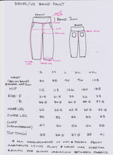 Load image into Gallery viewer, Berserk Black viscose stretch Band pants