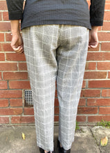 Load image into Gallery viewer, Berserk POWales checked Cotton linen blend pants