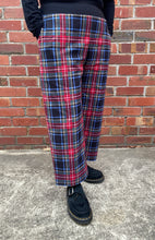 Load image into Gallery viewer, Berserk Tartan viscose band pants