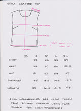 Load image into Gallery viewer, Berserk Mid century Marigold barkcloth top