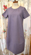 Load image into Gallery viewer, Berserk Amethyst Linen blend Lantern dress