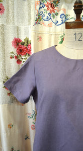 Berserk Amethyst Linen blend Lantern dress