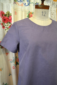 Berserk Amethyst Linen blend Lantern dress