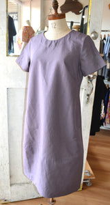 Berserk Amethyst Linen blend Lantern dress
