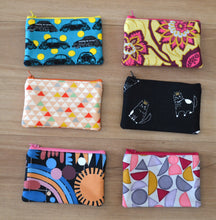Load image into Gallery viewer, Missy Mao Mao Medium Cotton and Vegan Leather purses