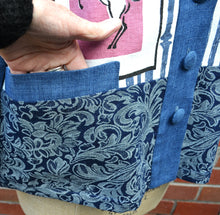 Load image into Gallery viewer, Berserk Mid century Horses Kimono jacket