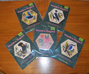 Little Hello Hexagonal magnets