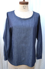 Load image into Gallery viewer, Berserk Denim Gather top