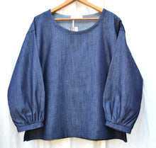 Load image into Gallery viewer, Berserk Denim Gather top