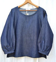 Load image into Gallery viewer, Berserk Denim Gather top