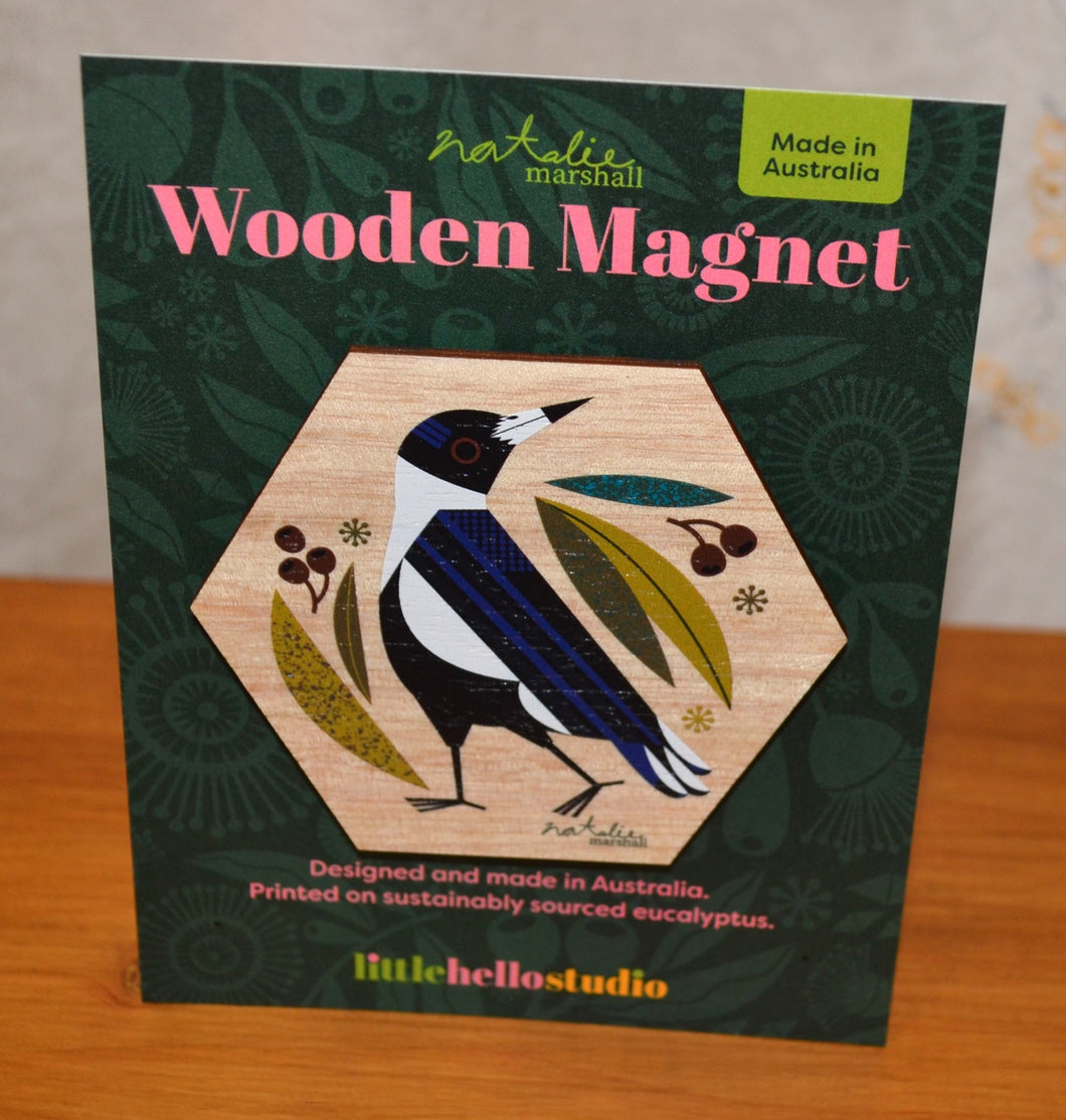 Little Hello Hexagonal magnets