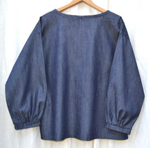 Load image into Gallery viewer, Berserk Denim Gather top
