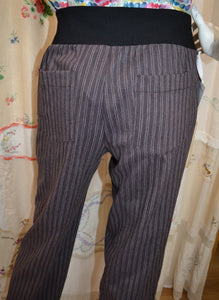 Berserk Plum herringbone stretch pants