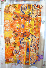 Load image into Gallery viewer, Aboriginal Art Tea Towel - Nora Nyutjangka Davidson