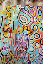 Load image into Gallery viewer, Aboriginal Art Tea Towel- Mina Mina Dreaming