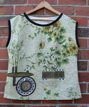 Load image into Gallery viewer, Berserk Mid century Marigold barkcloth top