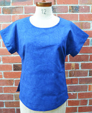 Load image into Gallery viewer, Berserk Blue fan screen print Shell top