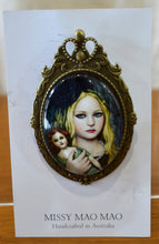 Load image into Gallery viewer, Gothic Girls brooch