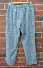 Load image into Gallery viewer, Berserk POWales checked Cotton linen blend pants
