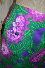 Load image into Gallery viewer, Berserk Purple Posy Cotton drill skirt