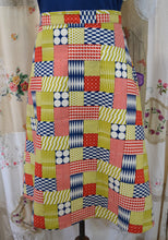 Load image into Gallery viewer, Berserk Japanese cotton Dot Dash Midi  Aline skirt