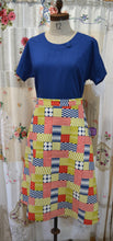 Load image into Gallery viewer, Berserk Japanese cotton Dot Dash Midi  Aline skirt