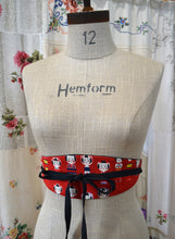 Load image into Gallery viewer, Berserk Red Kokeshi doll Obi Belt