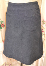 Load image into Gallery viewer, Berserk Black Denim Aline Pocket Skirt