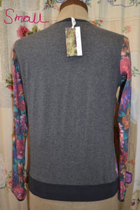 Berserk Pastel floral T shirt Vintage fabric