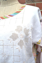 Load image into Gallery viewer, Berserk  Lacey embroidered vintage mix top M
