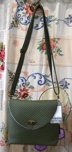 Olive quilted Jodie bag