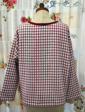 Load image into Gallery viewer, Berserk Kite top Grid spot Pink Wool flannel