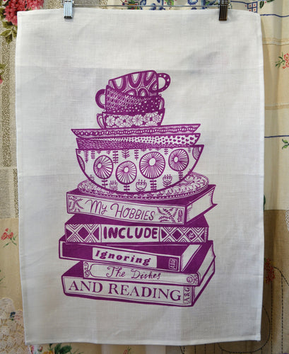 Able and Game Books  Tea Towel