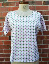 Load image into Gallery viewer, Berserk Pink and Olive Check Exeter top