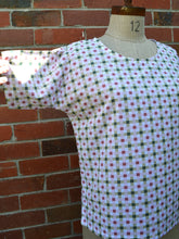 Load image into Gallery viewer, Berserk Pink and Olive Check Exeter top