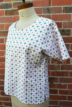 Load image into Gallery viewer, Berserk Pink and Olive Check Exeter top