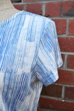 Load image into Gallery viewer, Berserk Organic cotton Blue lines T shirt