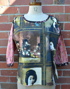 Berserk Geisha Tea party cotton top