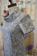 Load image into Gallery viewer, Berserk Hand printed Gum Leaf dress