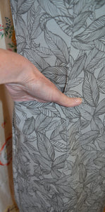 Berserk Hand printed Gum Leaf dress