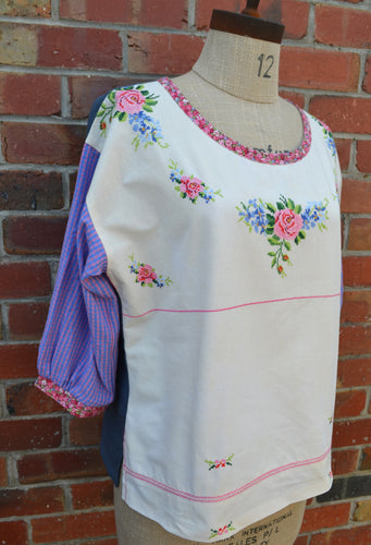 Berserk Ring of Roses Upcycled top
