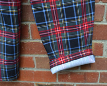 Load image into Gallery viewer, Berserk Tartan viscose band pants