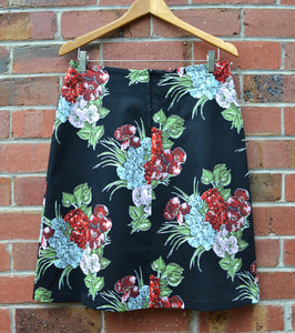 Berserk Romance Stretch sateen pocket skirt