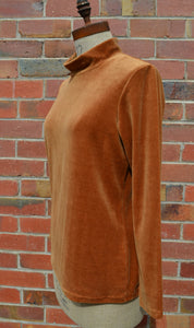 Berserk Toffee  stretch velour Skivvi