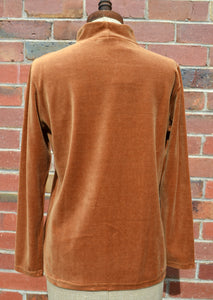 Berserk Toffee  stretch velour Skivvi