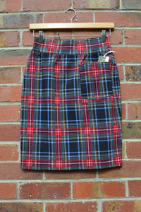 Berserk Tartan Tube stretch skirt