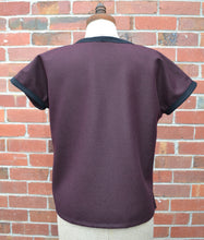 Load image into Gallery viewer, Berserk Rider vest in Aubergine Wool