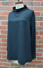 Load image into Gallery viewer, Berserk Points tunic in Charcoal cotton French terry