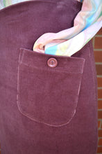 Load image into Gallery viewer, Berserk  Dusty  Pink corduroy pocket skirt with lining