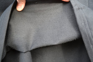 Berserk Points tunic in Charcoal cotton French terry